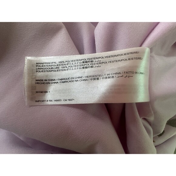 KEEPSAKE Pretty One Mini Romantic Dress Lilac Floral SIZE SMALL Retail $185 - Picture 8 of 13